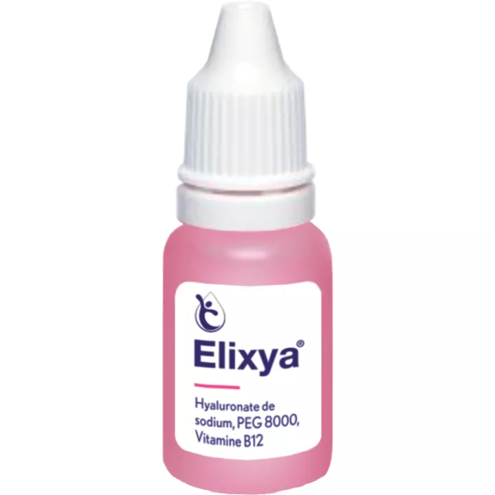 Увлажняющие глазные капли Elixya Vitamin B12 10 мл