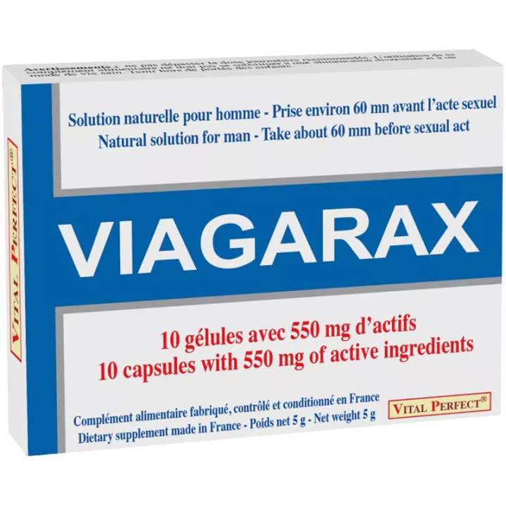 Vital Perfect Viagarax 10 Kapseln - Natürliches Viagra