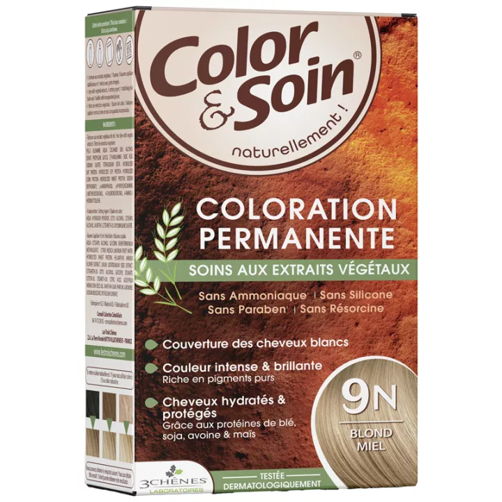 3Chênes Color & Soin Permanent gekleurd blond haar