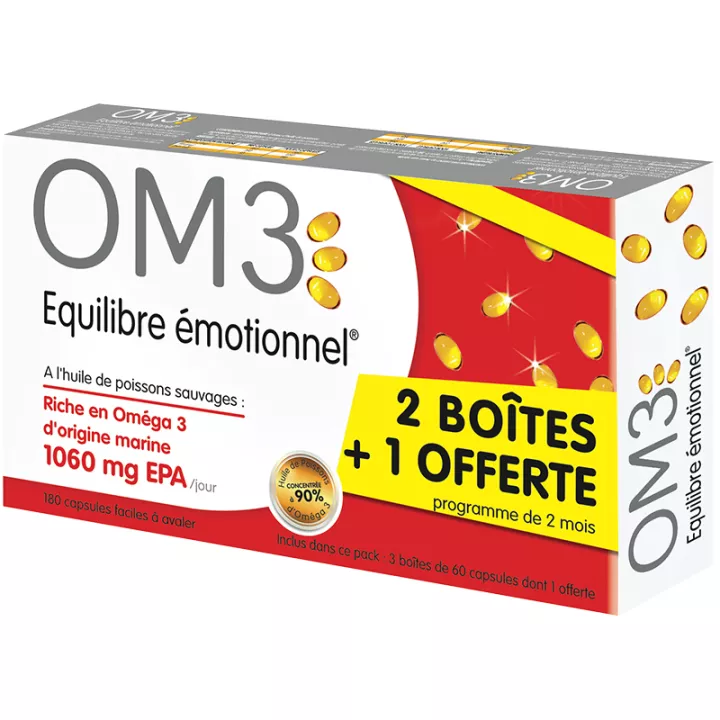 OM3 Emotional Balance Omega3 60 Cápsulas