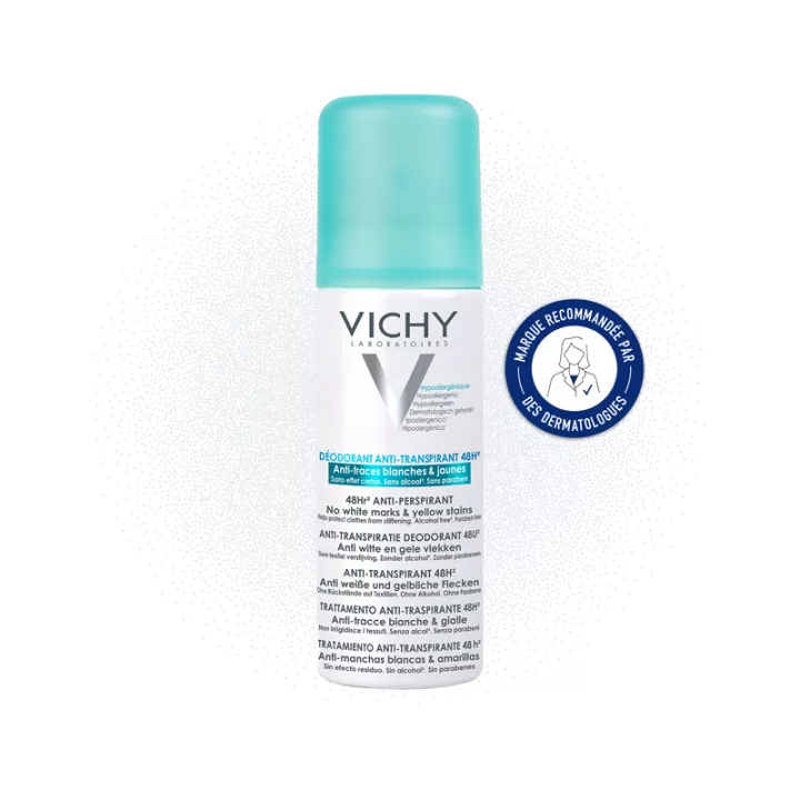 Vichy Anti-Transpirant Deodorant 48h Anti-Traces Spray 125 ml