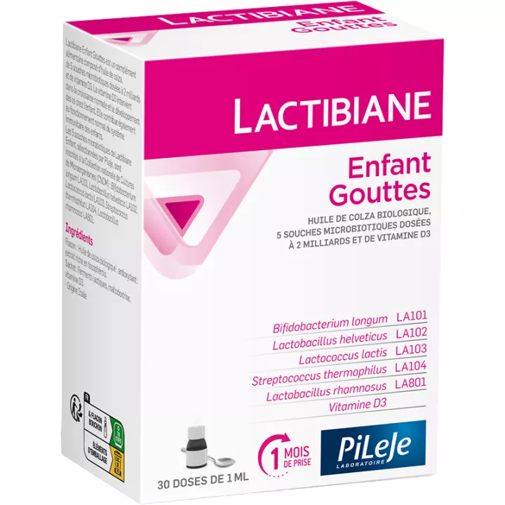 Lactibiane Enfant Gouttes Pileje 30 ml