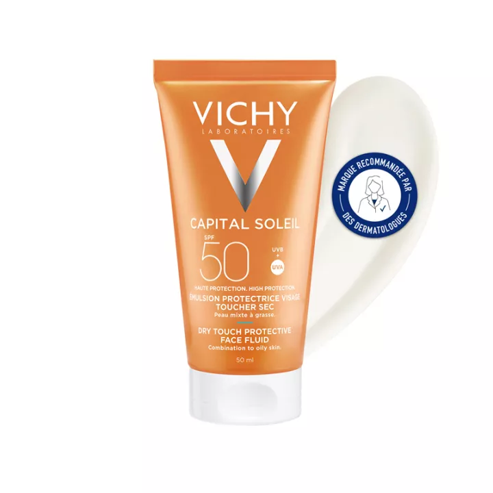 Vichy Capital Soleil Émulsion Toucher Sec SPF50 50 ml