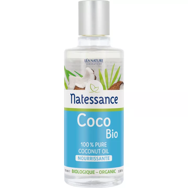 Olio di cocco biologico nutriente Natessance