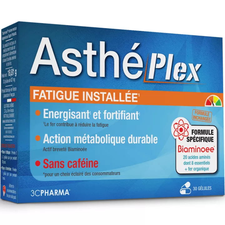 3C Pharma Asthé Plex Anti-uitputting 30 capsules