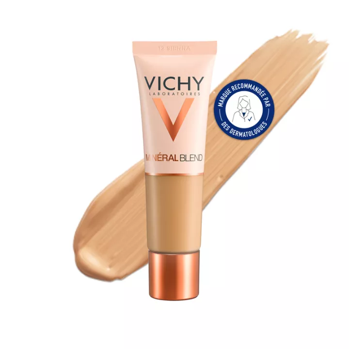 Vichy Minéral Blend Feuchtigkeitsspendende Foundation Mittlere Farbtöne 30 ml