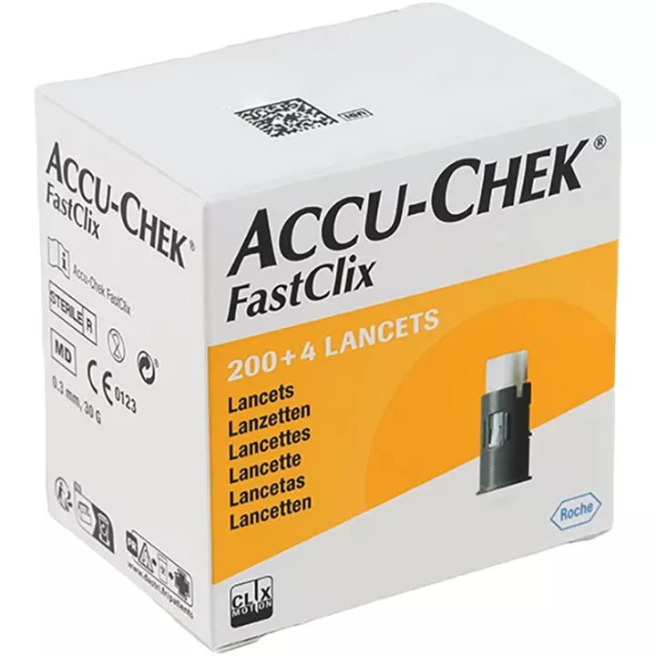 Lancetas Accu-Chek FastClix 204