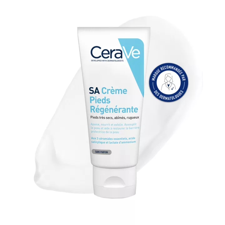 CeraVe Crema Regeneradora de Pies Pies secos y callosidades