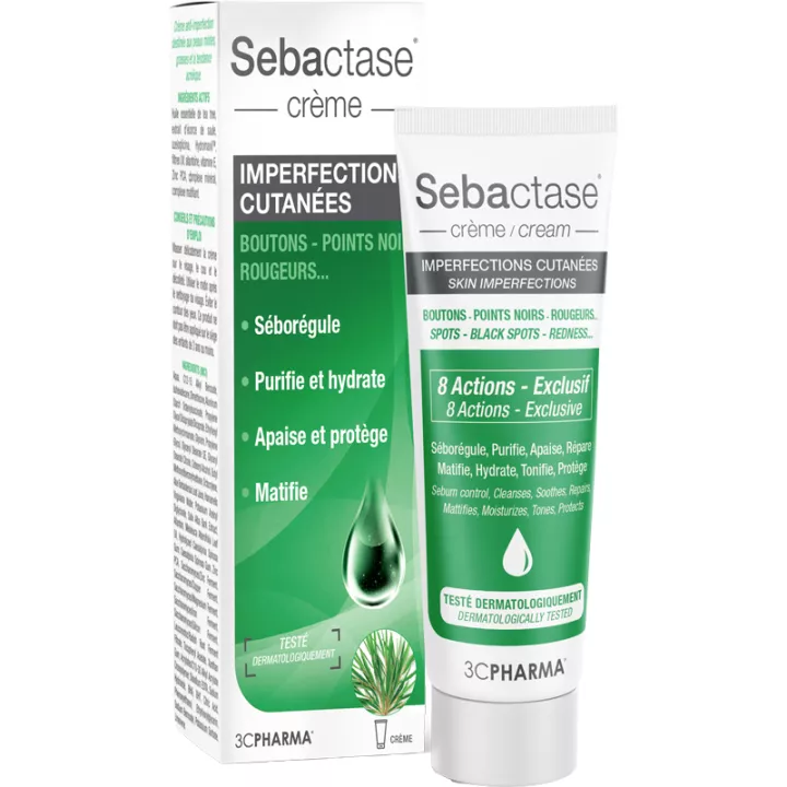 3C Pharma Sebactase Crema per gli inestetismi della pelle 50 ml