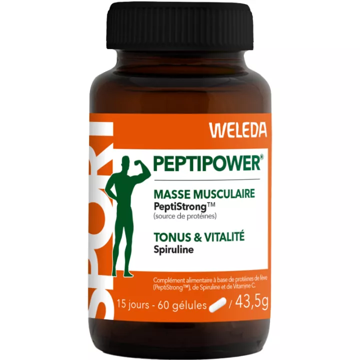 Weleda Peptipower Masse Musculaire 60 capsule