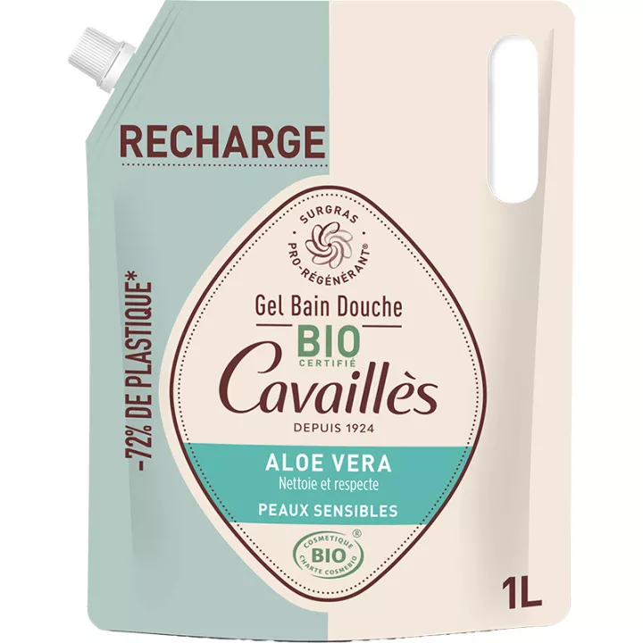 Gel de baño y ducha Cavaillès para pieles sensibles