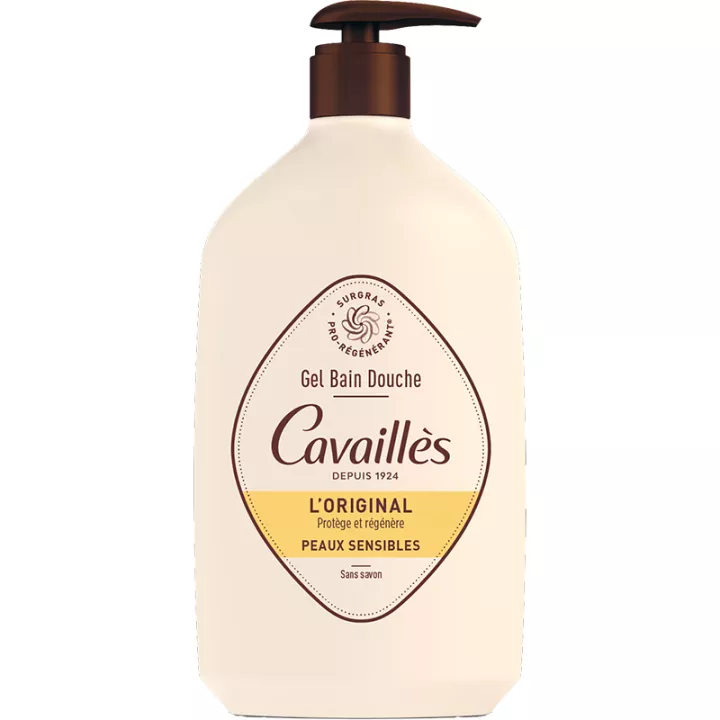 Gel de baño y ducha Cavaillès para pieles sensibles