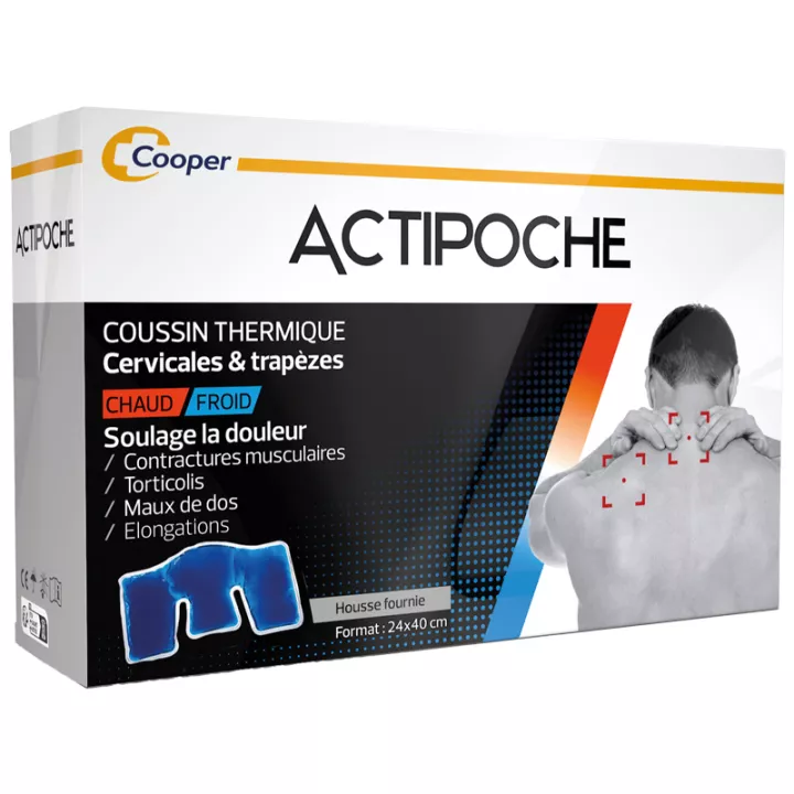 Actipoche Thermal Cervical & Trapezius Kissen 24 x 40 cm