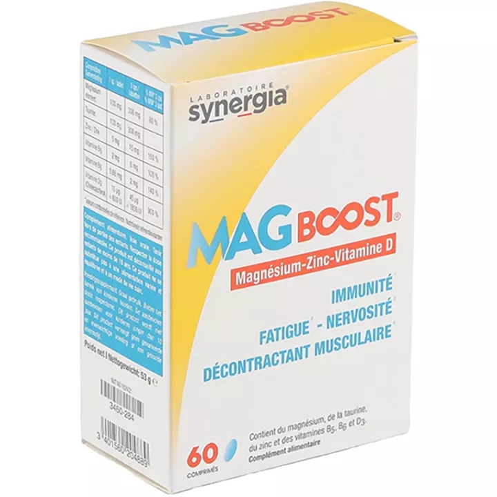 Synergia Mag Boost липосомальный магний 60 таблеток