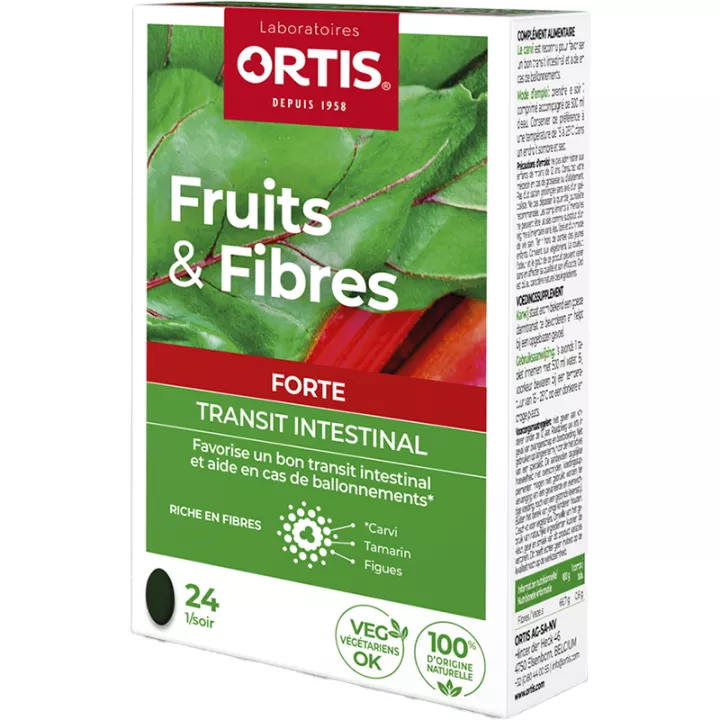 Ortis Frutta e Fibre Forte compresse