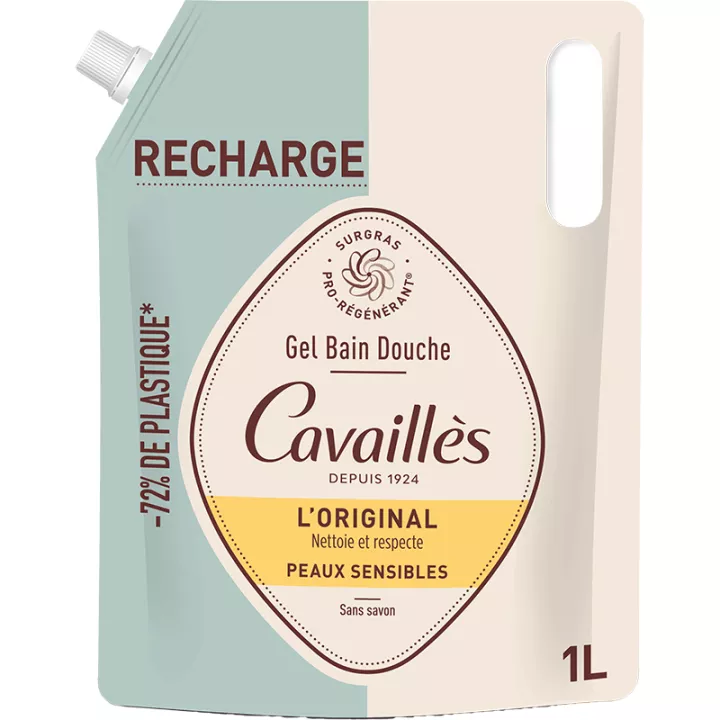 Cavaillès Bath and Shower Gel for Sensitive Skin