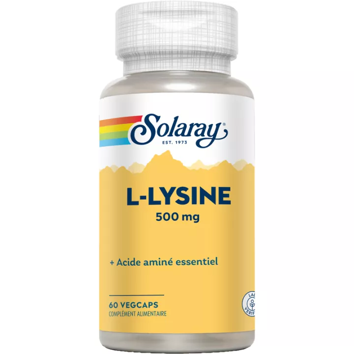 Solaray L-Lisina 500 mg 60 capsule