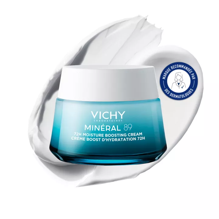 Vichy Minéral 89 Feuchtigkeits-Boost-Creme 72 h 50 ml