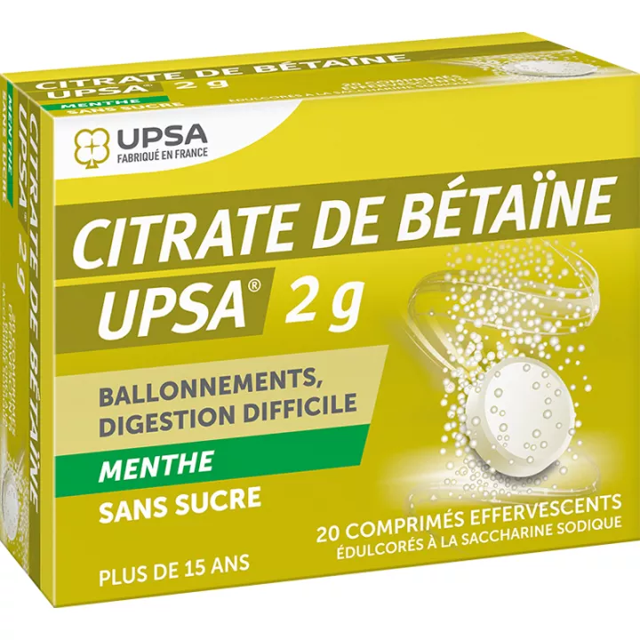 Betaincitrat AGEP Mint ohne Zucker Brausetabletten