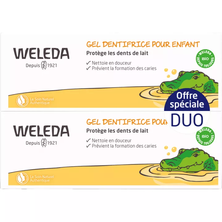 Weleda Cuidado Bucal Gel Dentífrico Ecológico para Niños 50 ml