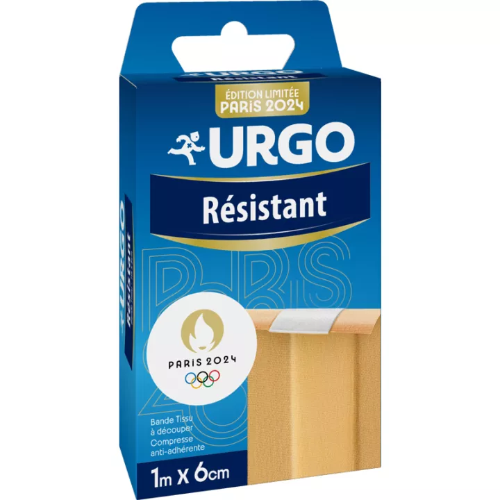 Urgo Résistant Bande Tissu 1 m x 6 cm