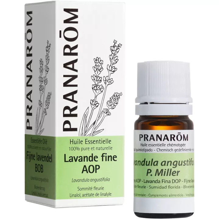 Pranarôm Huile Essentielle Lavande Fine AOP Lavandula Angustifolia 5 ml