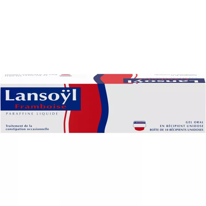 Lansoÿl Raspberry Gel Oral 10 doses individuais