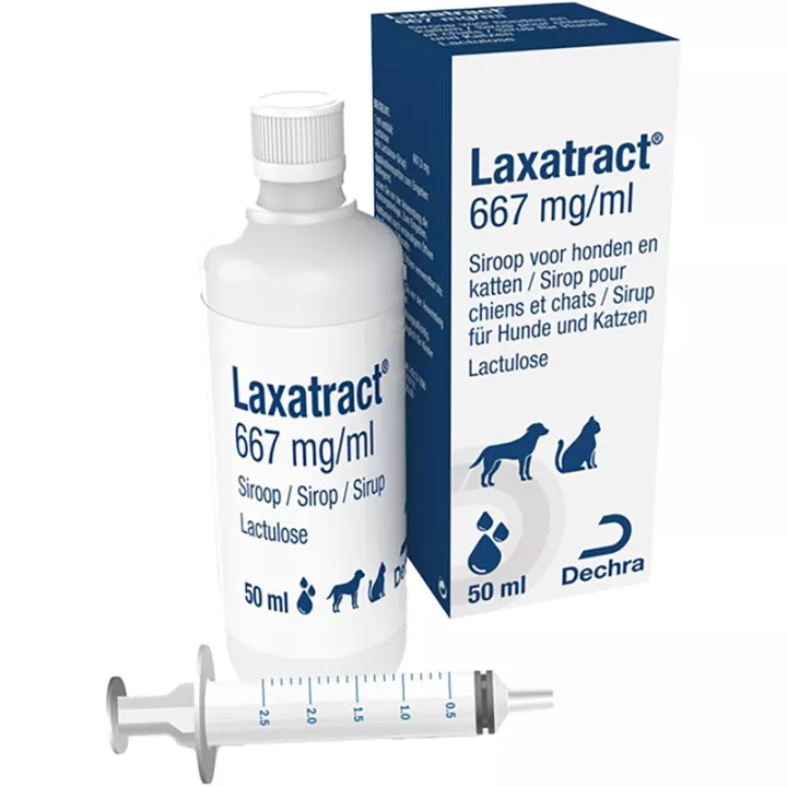 Laxatract Sciroppo di transito intestinale per cani e gatti 50ml