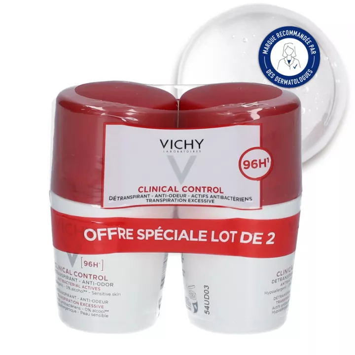 Vichy Déodorant Clinical Control Détranspirant 96h Roll-On 50 ml