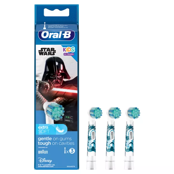 Oral B Kids Escovas Extra Suaves Conjunto de 3