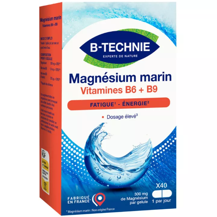 Aquatechnie B-Technie Magnésium Marin B6 + B9