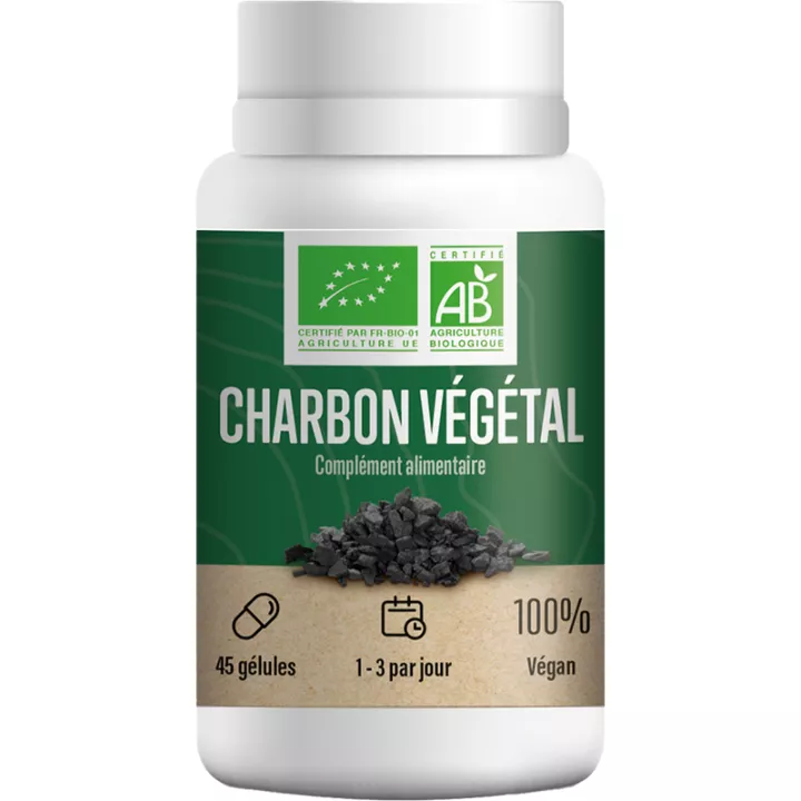 Lero Organic Vegetable Charcoal 45 Capsules