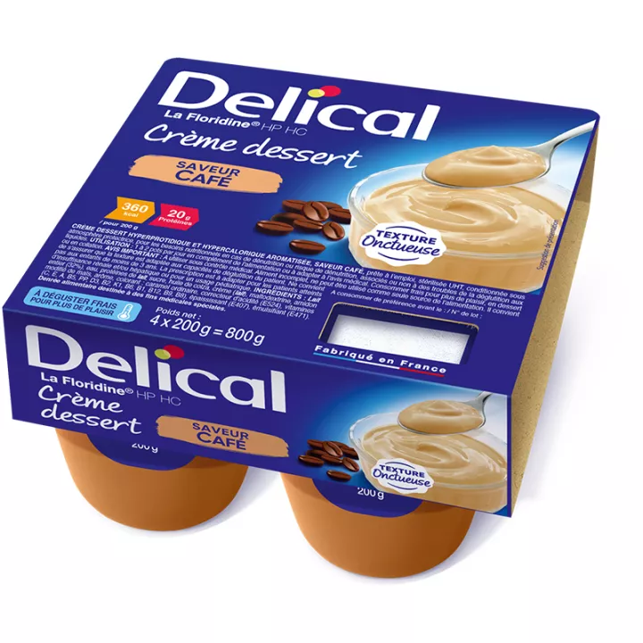 Delical Crème Dessert HP HC La Floridine 4x200g