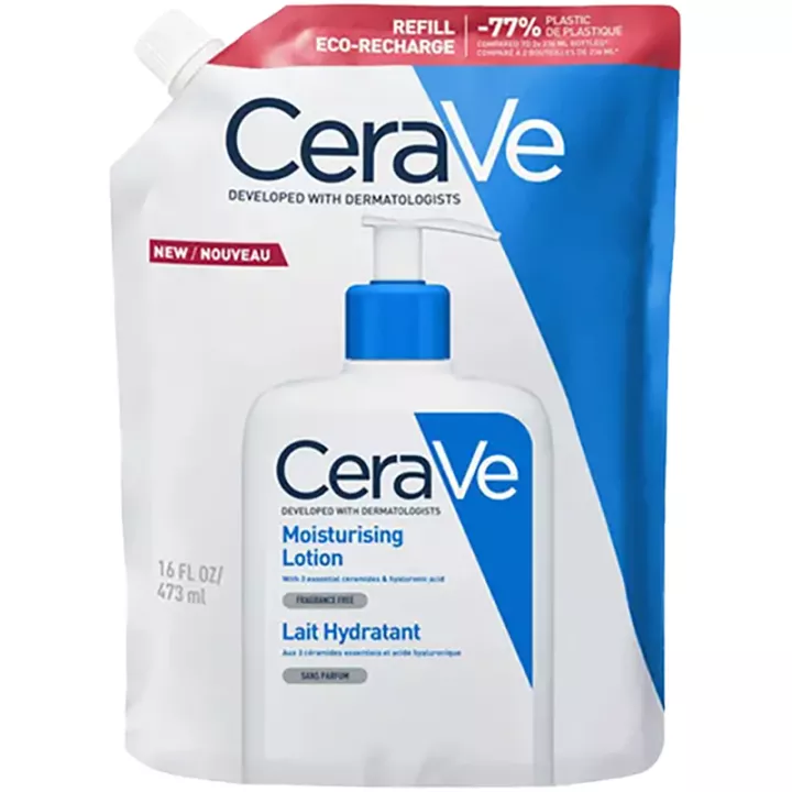 CeraVe Leite Hidratante para o Rosto e Corpo Pele Seca