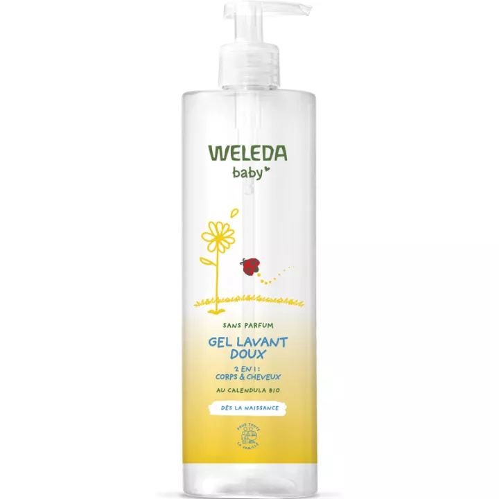 Weleda Baby Calendula Body &amp; Hair Wash Без аромата