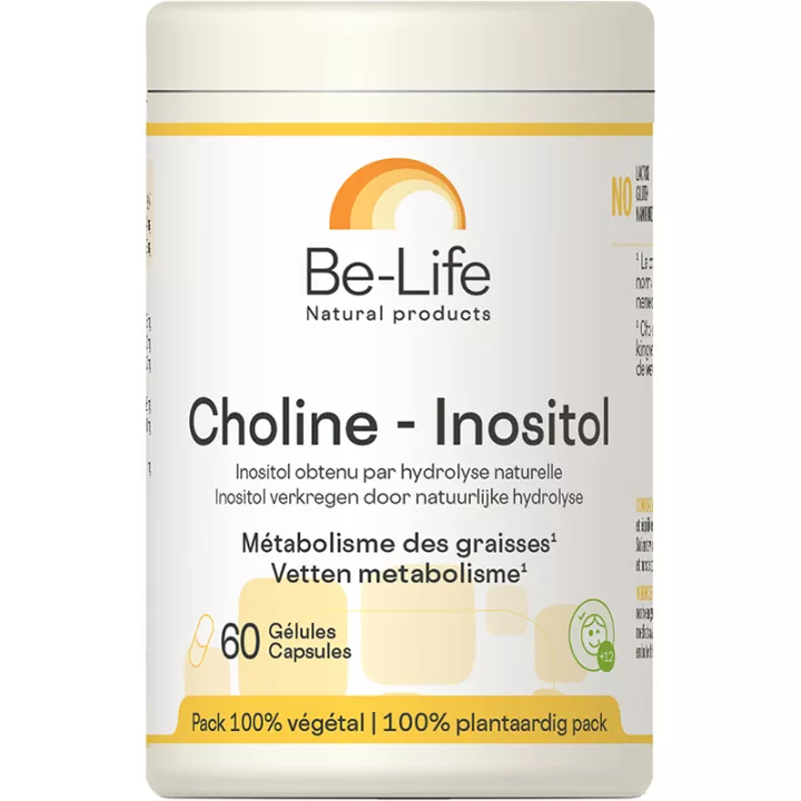 Be-Life Choline - Inositol Fat metabolism 60 capsules