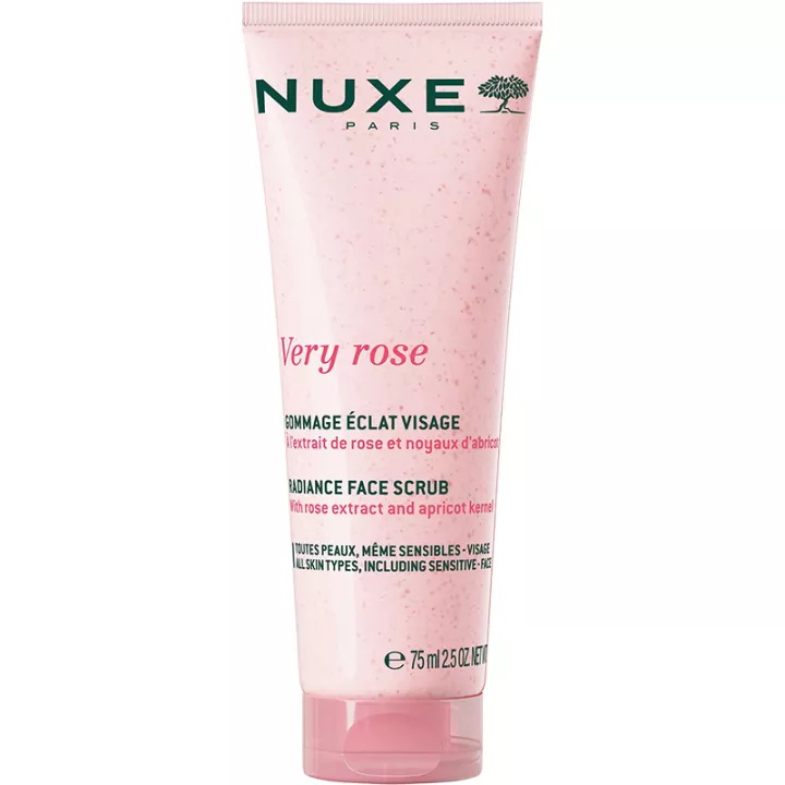 Nuxe Very Rose Gommage Éclat Visage 75 ml