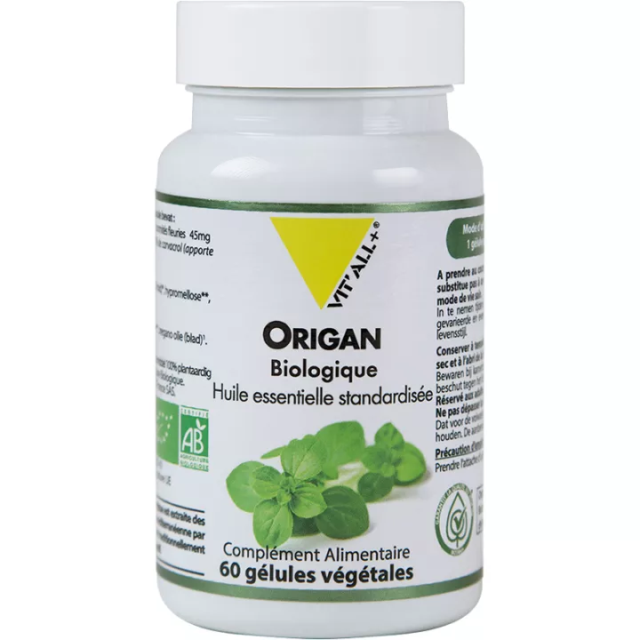 Vitall+ Orégano 60 cápsulas vegetales