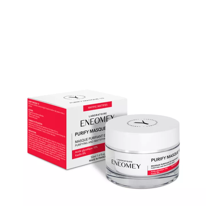 Eneomey Purify Masque 10 Masques Purifiant et Matifiant 50 ml