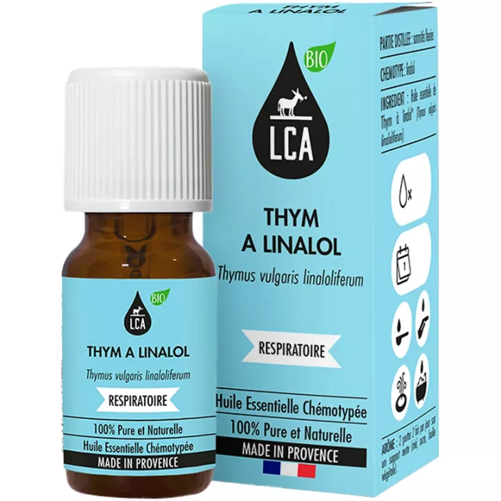 LCA Organic Thyme Linalol Essential Oil