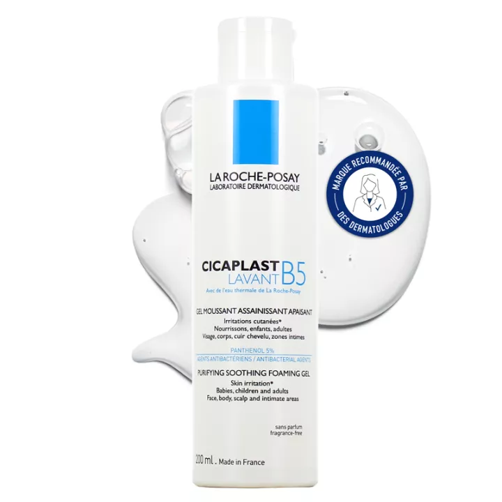 La Roche-Posay Cicaplast Очищающий гель B5 200 мл