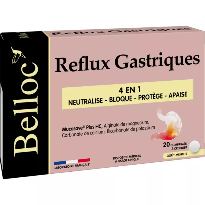 Belloc Refluxo Gástrico 20 comprimidos