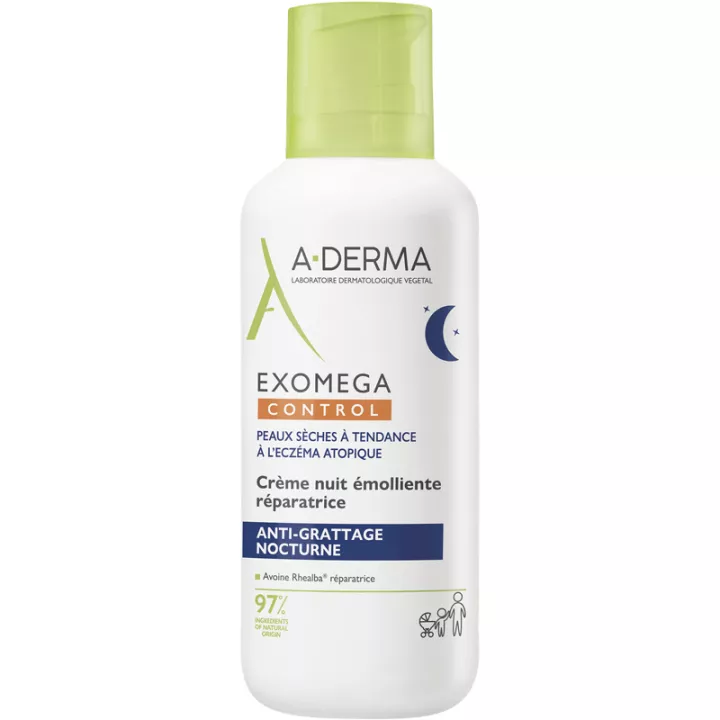 Aderma Exomega Control Anti-Scratch Repair Night Cream 200 мл