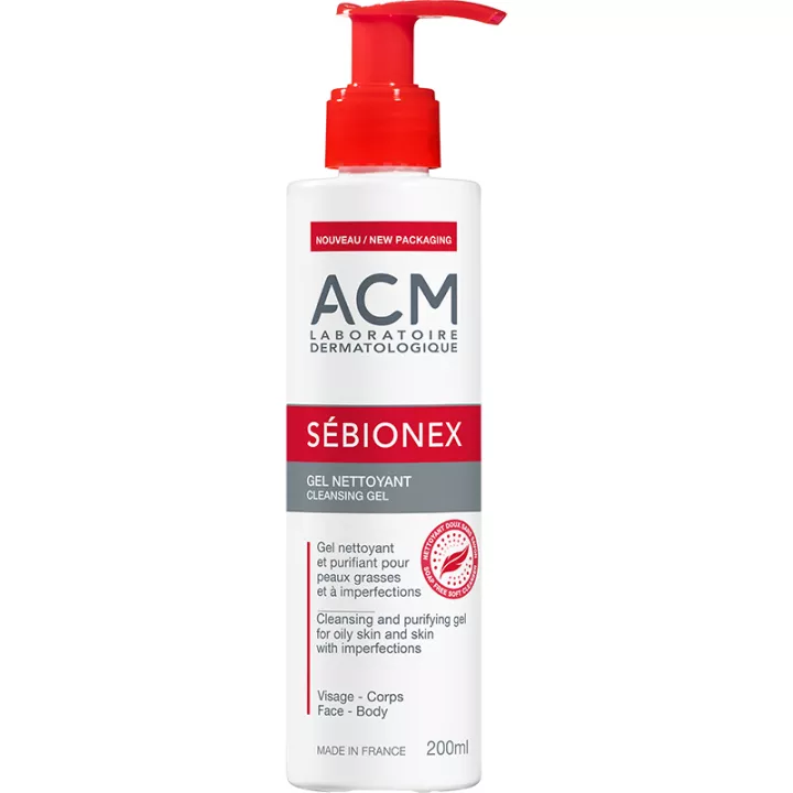 ACM Sebionex Gel de Limpeza 200 ml