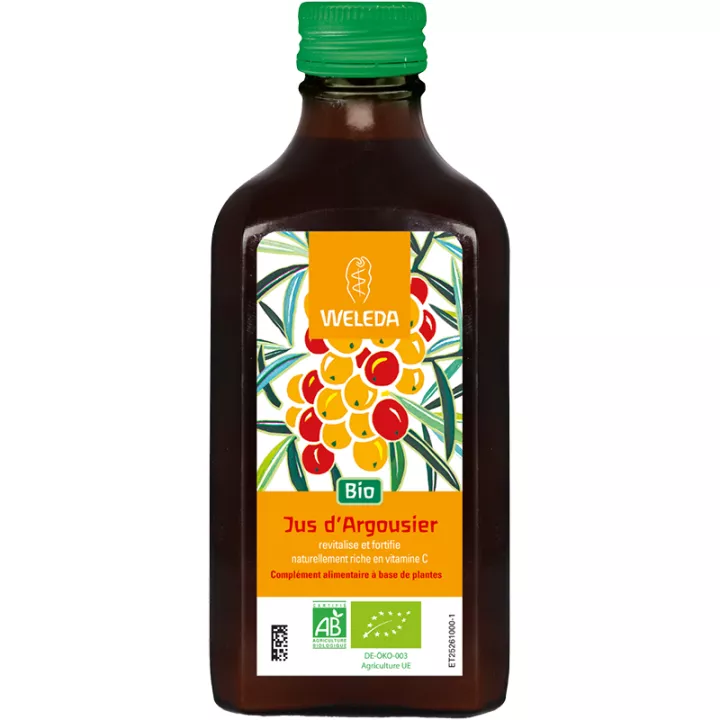 Sumo de Espinheiro-Marítimo Biológico Weleda 200 ml