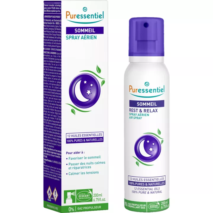 Puressentiel Spray Sueño Relajación 12 Aceites Esenciales