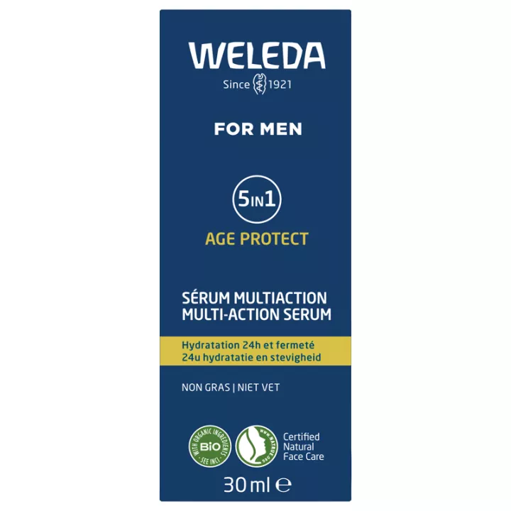 Weleda For Men 5 in 1 Siero Multi-Azione 30 ml