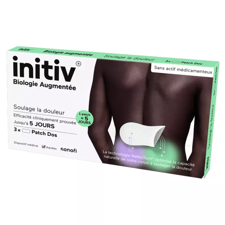 Initiv Back Patch Pain Relief 3 Patches