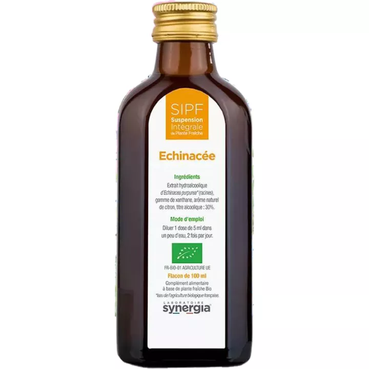 Synergia SIPF Sospensione Vegetale Fresca Integrale di Echinacea Biologica 100ml