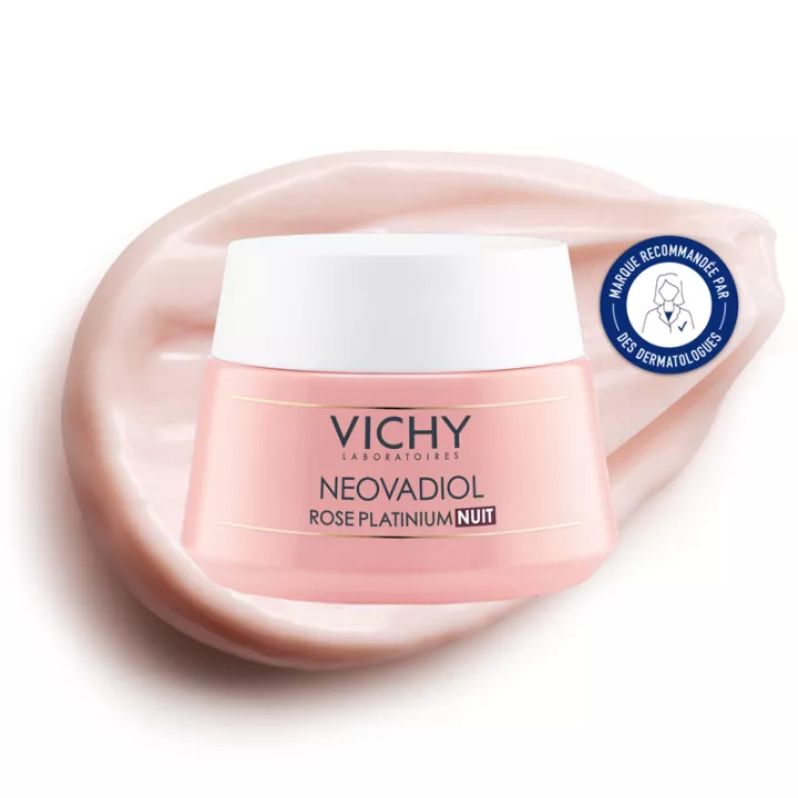 Vichy Neovadiol Rose Platinium Revitaliserende en Plumping Nachtcrème 50 ml